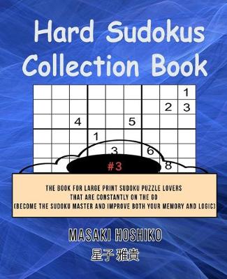 Book cover for Hard Sudokus Collection Book #3