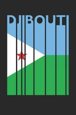 Book cover for Vintage Djibouti Notebook - Retro Djibouti Planner - Djiboutian Flag Diary - Djibouti Travel Journal