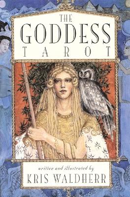 Book cover for The Goddess Tarot Book