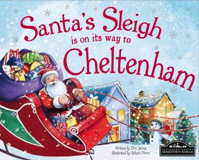 Book cover for Santa's Sleigh is on it's Way to Cheltenham