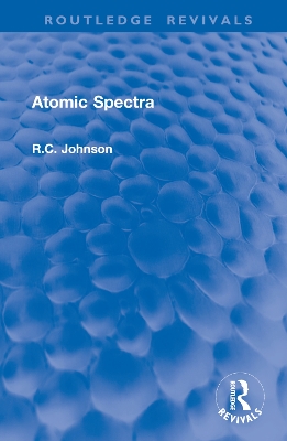 Book cover for Atomic Spectra