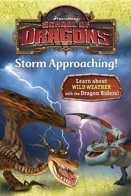 Book cover for School of Dragons #3: Storm Approaching! (DreamWorks Dragons)