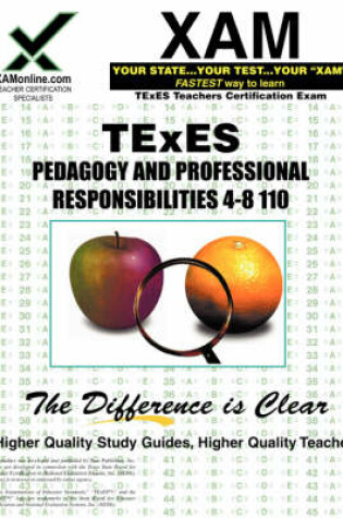 Cover of TExES Pedagogy and Professional Responsibilites 4-8 110