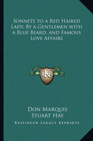 Cover of Sonnets to a Red Haired Lady, by a Gentlemen with a Blue Beard, and Famous Love Affairs