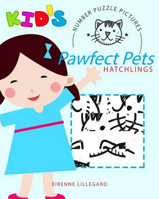 Book cover for Pawfect Pets Kid's Number Puzzle Pictures