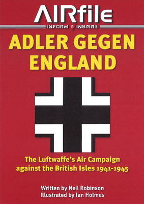 Book cover for Adler Gegen England: