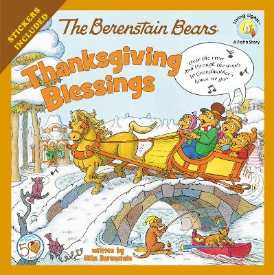 Book cover for The Berenstain Bears Thanksgiving Blessings