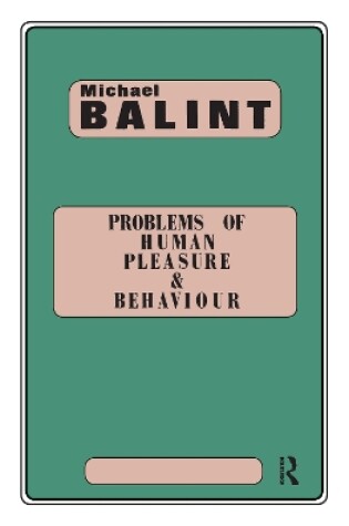 Cover of Problems of Human Pleasure and Behaviour