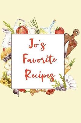 Book cover for Jo's Favorite Recipes