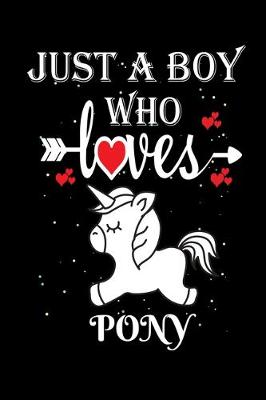 Book cover for Just a Boy Who Loves Pony