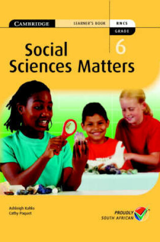 Cover of Social Science Matters Grade 6 Learner's Book