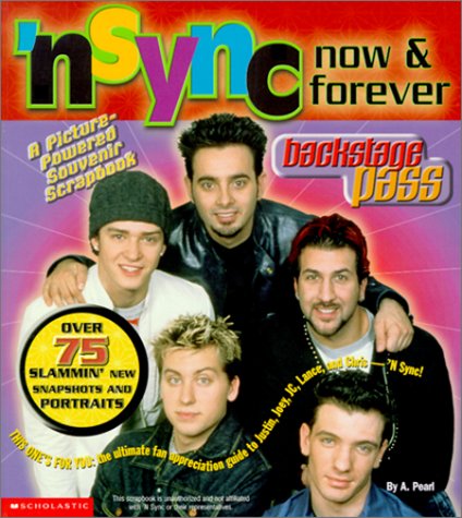 Book cover for Backstage Pass: 'N Sync Now and Forever