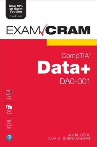 Cover of CompTIA Data+ DA0-001 Exam Cram