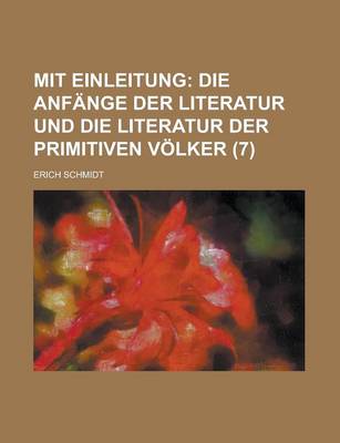 Book cover for Mit Einleitung (7)