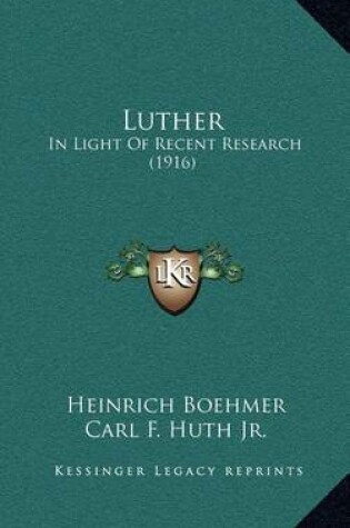 Cover of Luther