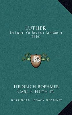 Book cover for Luther