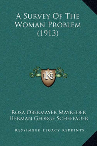 Cover of A Survey of the Woman Problem (1913)