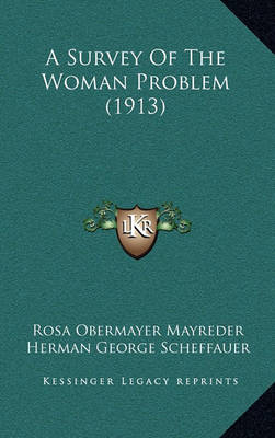 Book cover for A Survey of the Woman Problem (1913)