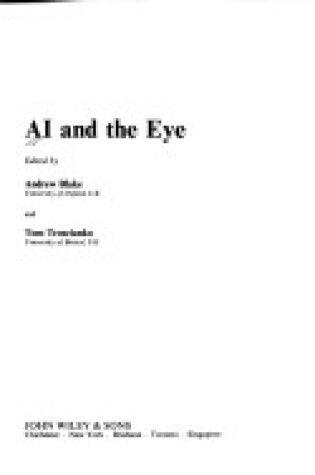 Cover of Artificial Intelligence and the Eye