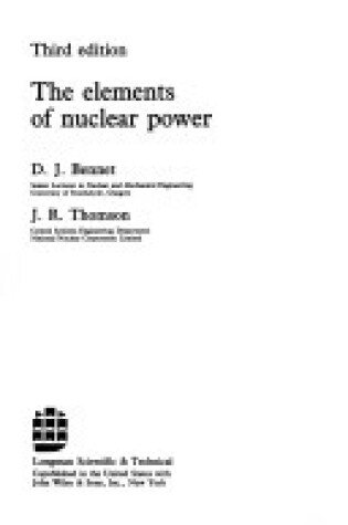 Cover of The Elements of Nuclear Power