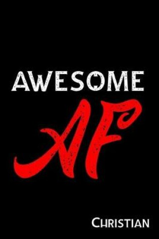 Cover of Awesome AF Christian