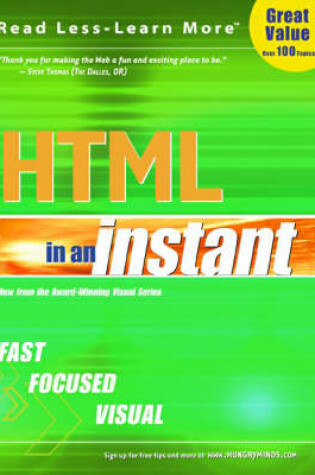 Cover of HTML in an Instant