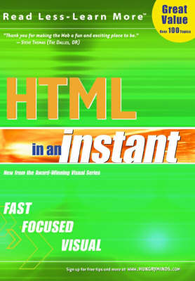 Book cover for HTML in an Instant