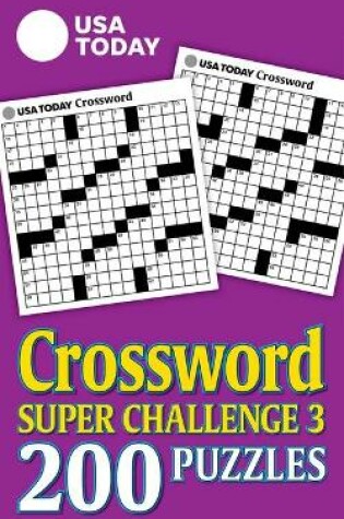 Cover of USA Today Crossword Super Challenge 3