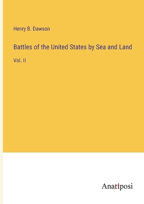 Book cover for Battles of the United States by Sea and Land