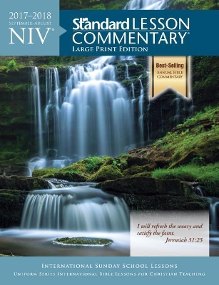 Cover of NIV(R) Standard Lesson Commentary(r) Large Print Edition 2017-2018