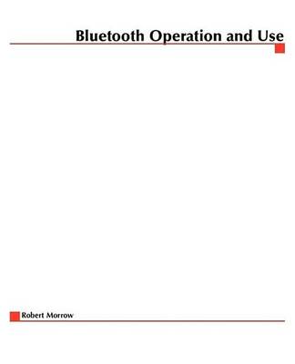 Book cover for Bluetooth Operation and Use