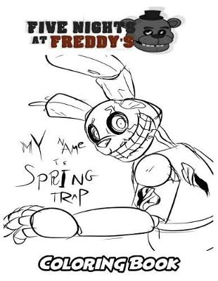 Book cover for Five Nights at Freddy's Coloring Book