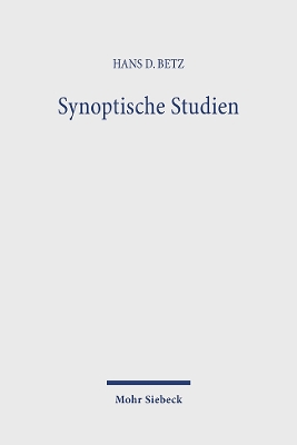 Book cover for Synoptische Studien