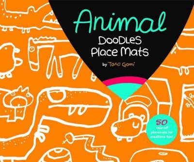 Book cover for Animal Party Doodles Place Mats