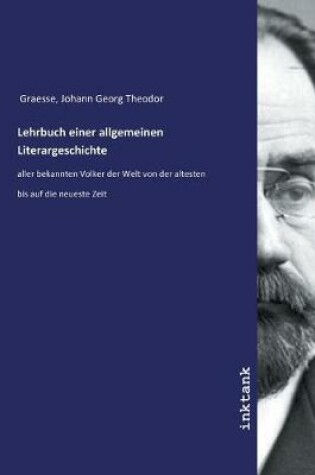 Cover of Lehrbuch einer allgemeinen Literargeschichte