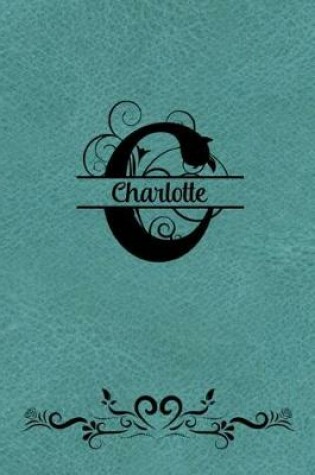 Cover of Split Letter Personalized Name Journal - Charlotte