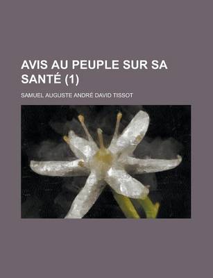 Book cover for Avis Au Peuple Sur Sa Sante (1)