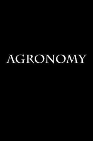 Cover of Agronomy