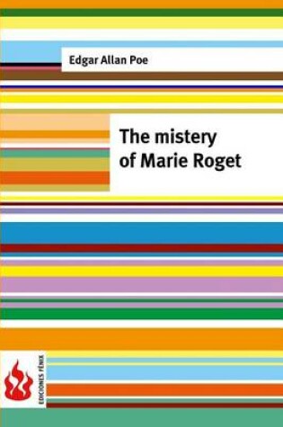 Cover of The mistery of Marie Roget