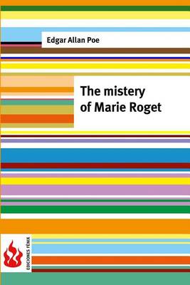 Book cover for The mistery of Marie Roget
