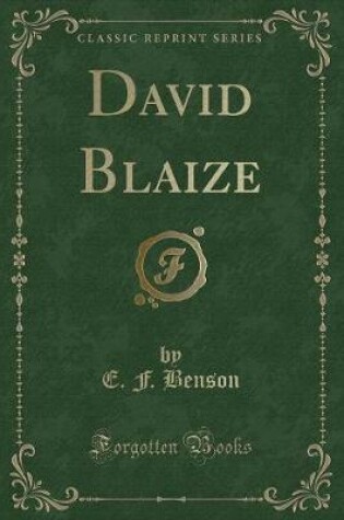 Cover of David Blaize (Classic Reprint)