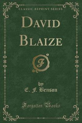 Book cover for David Blaize (Classic Reprint)