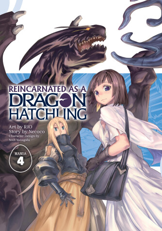 Cover of Reincarnated as a Dragon Hatchling (Manga) Vol. 4