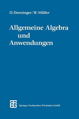 Book cover for Allgemeine Algebra Und Anwendungen