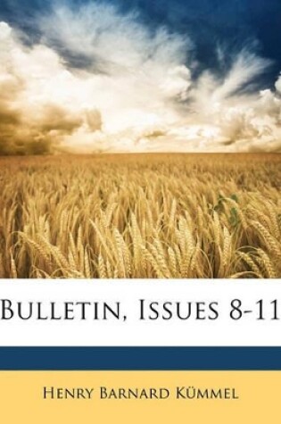 Cover of Bulletin, Issues 8-11