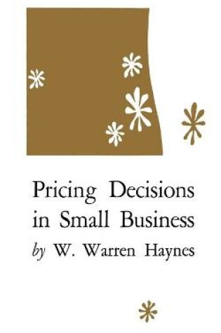 Cover of Pricing Decisions in Small Business