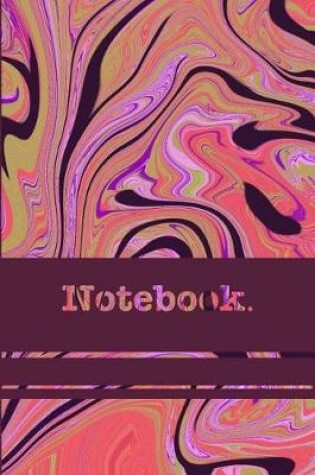 Cover of Pink Swirl Pattern Notebook