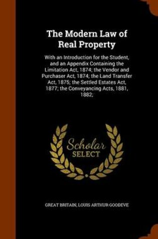Cover of The Modern Law of Real Property