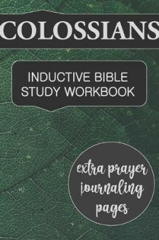 Cover of Colossians Inductive Bible Study Workbook