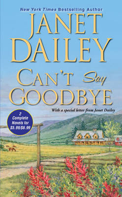 Book cover for Can't Say Goodbye